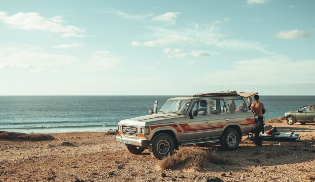 Where should you put your keys when you go surfing?