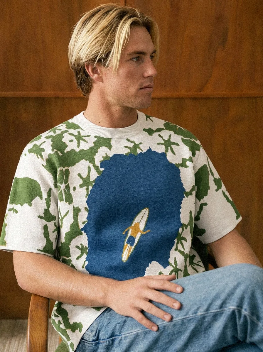 Knitted Amazonas Tee - Image 5