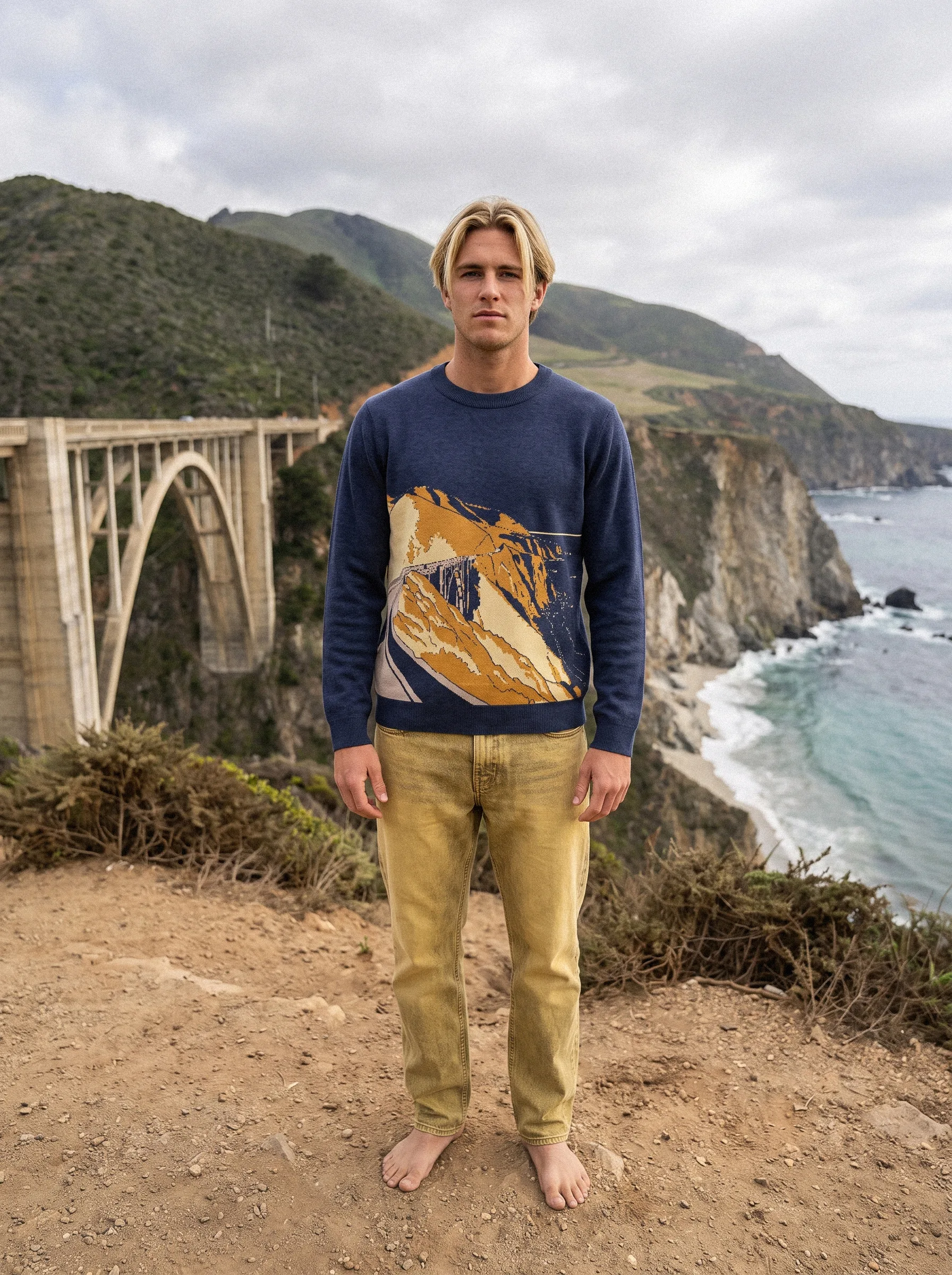 Knitted Bridge Sweater - Image 3