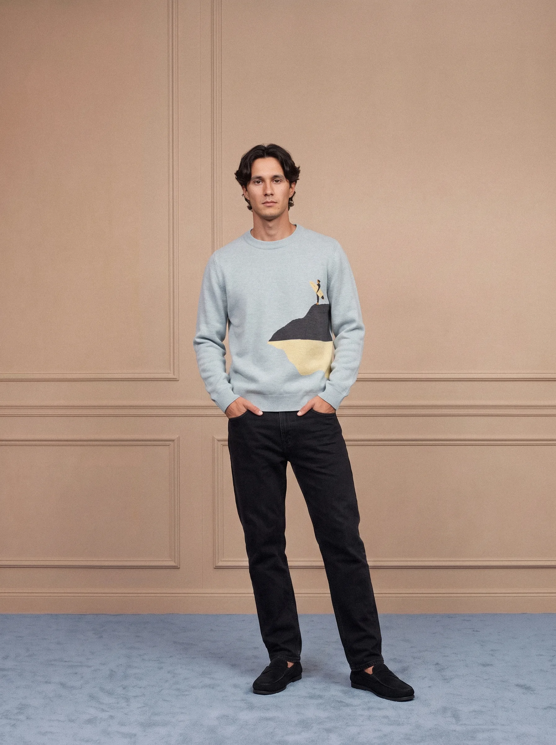 Knitted Horizon Sweater - Image 3