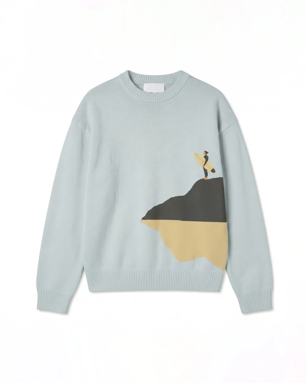 Knitted Horizon Sweater
