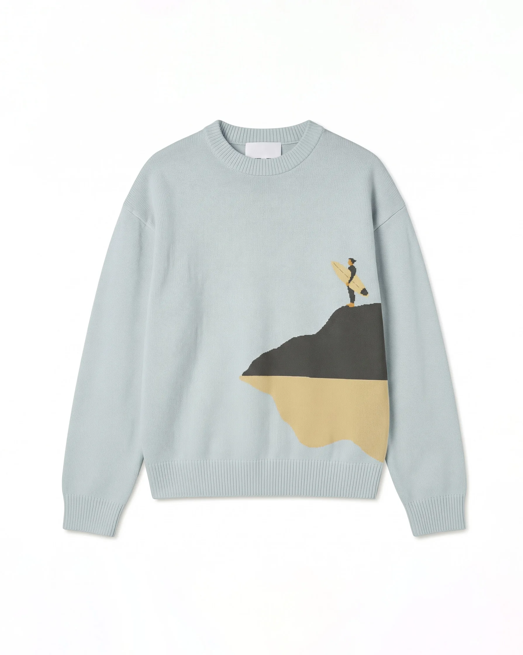 Knitted Horizon Sweater